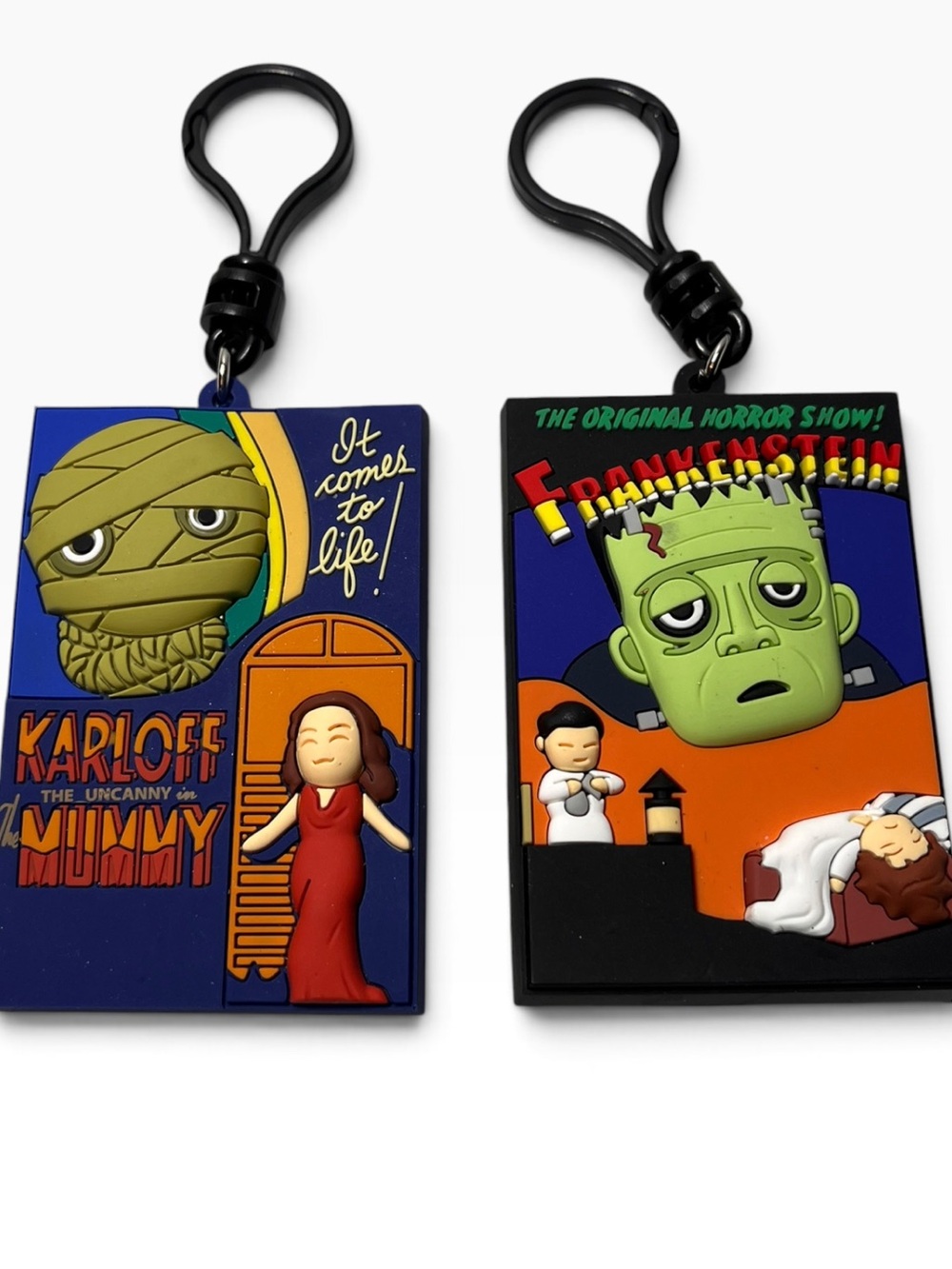 Universal Monsters Series 3 The Mummy & Frankenstein Poster 3D Foam Bag clip